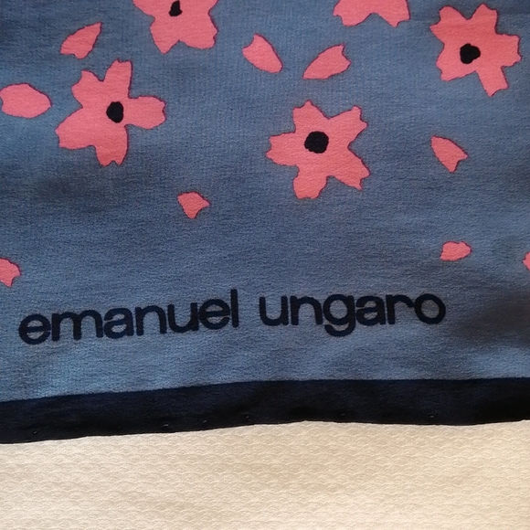 Designer silk scarf - Picture 2 of 6